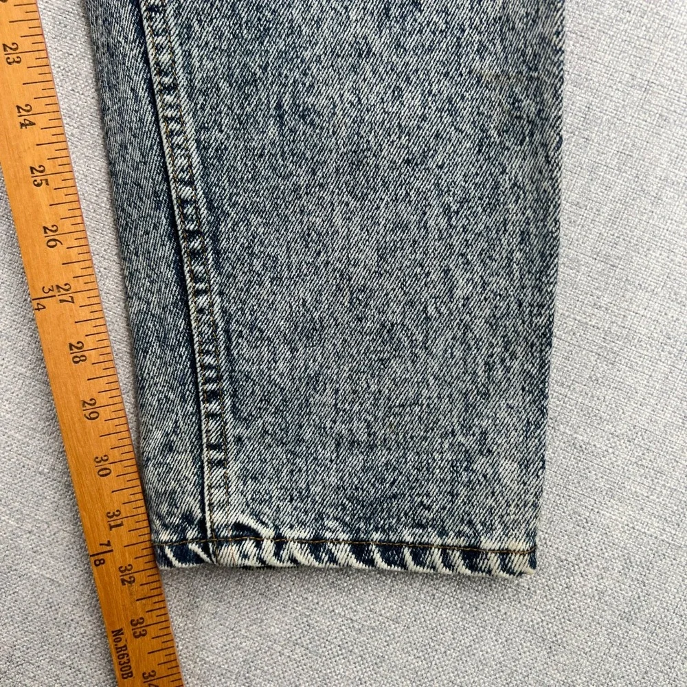 VTG 80s Levis 550 Acid Wash Relaxed Jeans Men 31x32 Blue Tapered Leg Made in USA